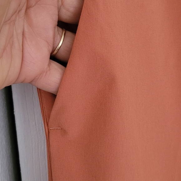 Athleta Tan Trousers High-Waisted Relaxed Fit - Picture 7 of 10